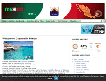 Tablet Screenshot of mexico-cozumel.com